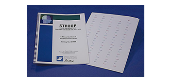 Classical Stroop test modification of 1929